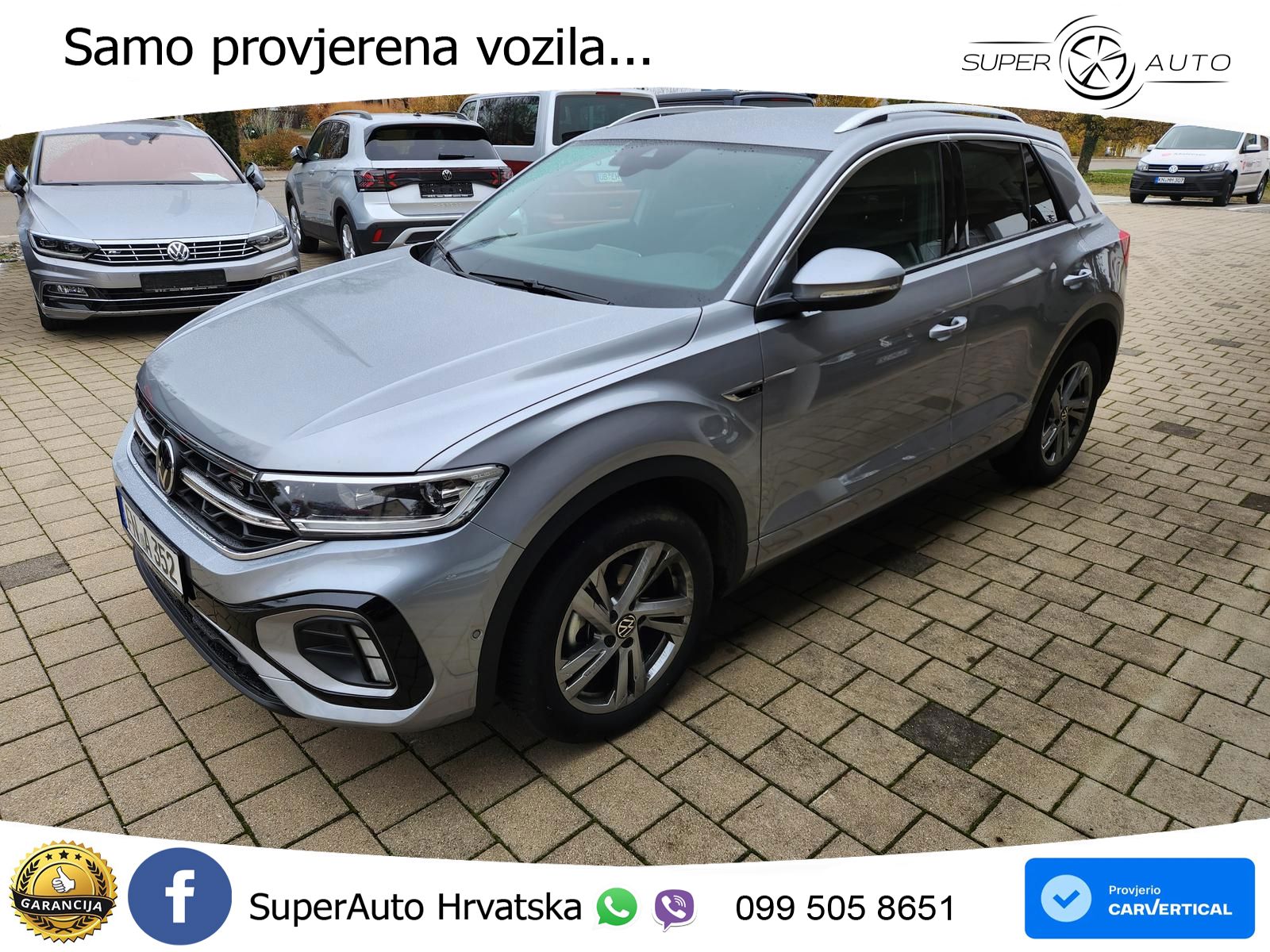 Volkswagen T-Roc 1.5 TSI (150 KS) DSG MATRIX+GR SJED+KAM