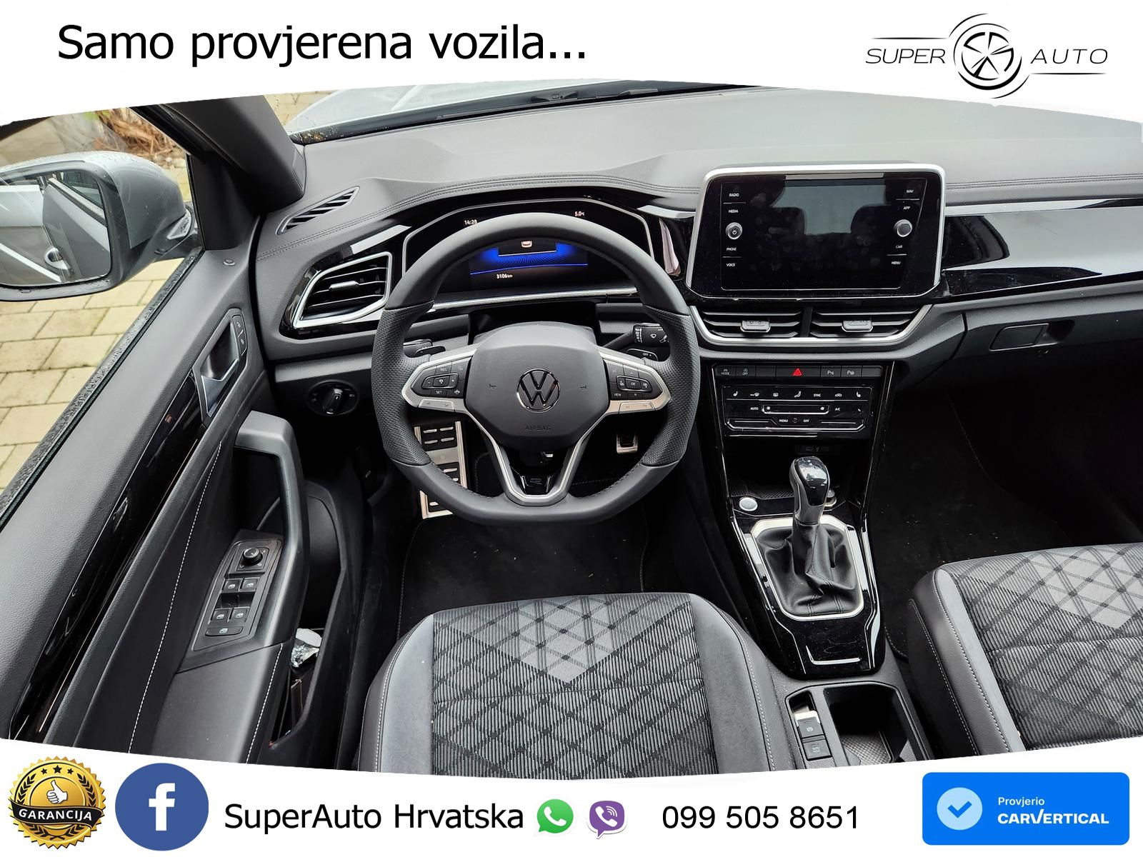 Volkswagen T-Roc 1.5 TSI (150 KS) DSG MATRIX+GR SJED+KAM
