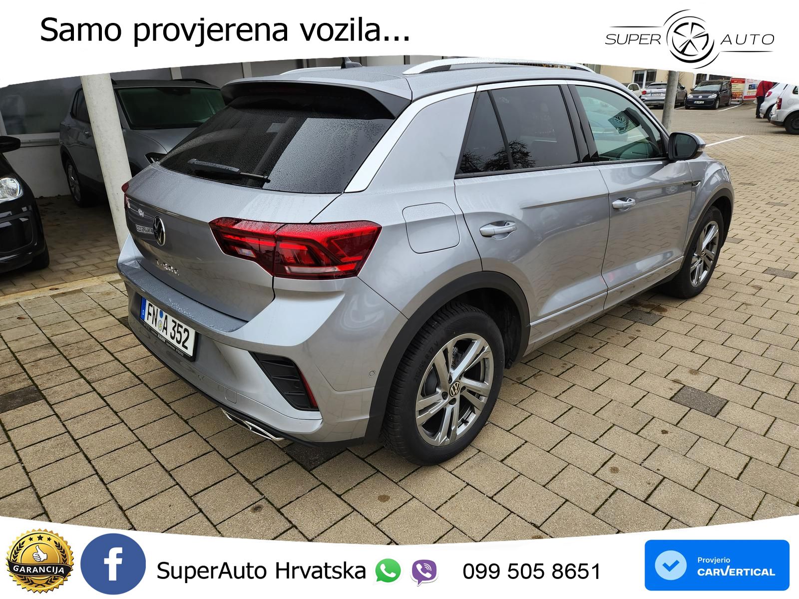 Volkswagen T-Roc 1.5 TSI (150 KS) DSG MATRIX+GR SJED+KAM