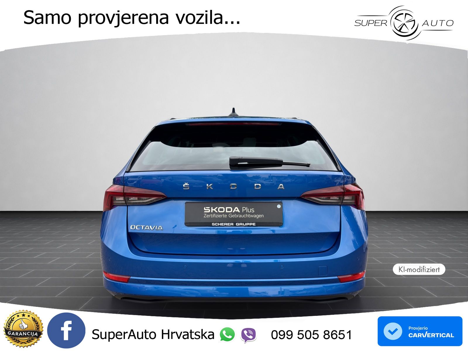 Škoda Octavia Combi 2.0 TDI (150 KS) LED+GR SJED+ACC