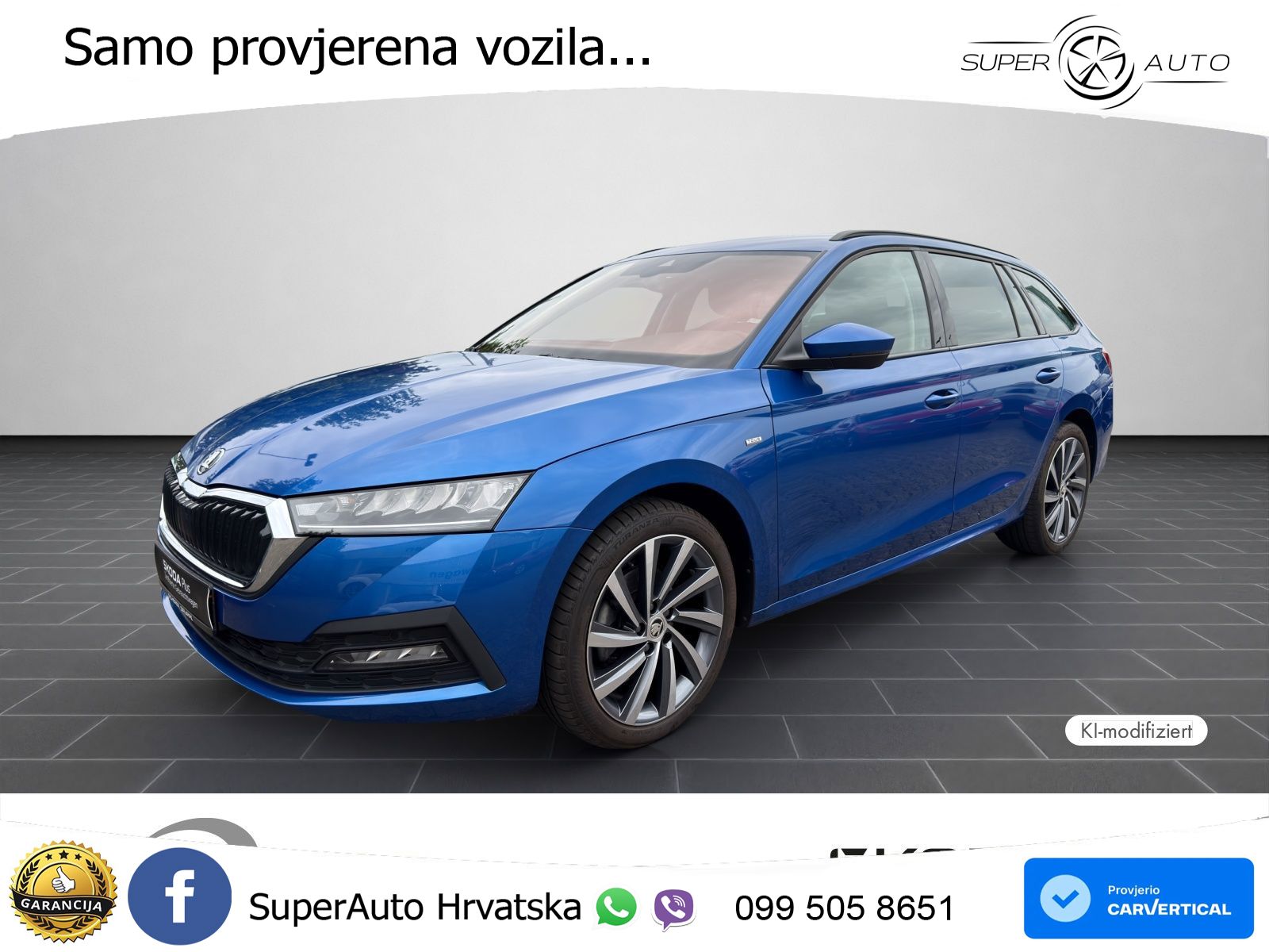 Škoda Octavia Combi 2.0 TDI (150 KS) LED+GR SJED+ACC