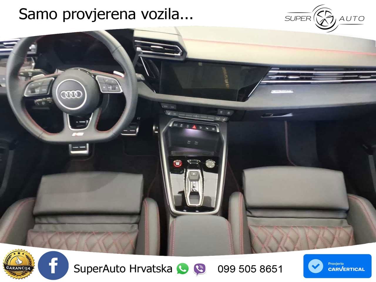 Audi S3 Limuzina 2.0 TFSI (333 KS) quattro S tronic MATRIX+GR SJED+KAM