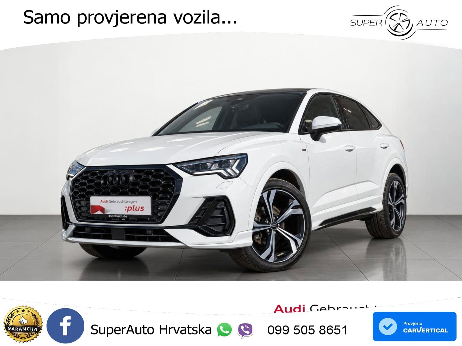 Audi Q3 Sportback 35 TFSI (150 KS) S tronic S line MATRIX+GR SJED+KAM