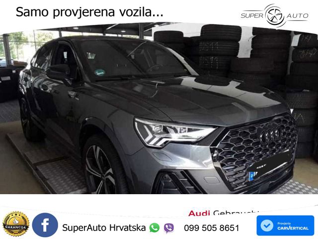 Audi Q3 Sportback 45 TFSIe (245 KS) S tronic S line MATRIX+GR SJED+KAM