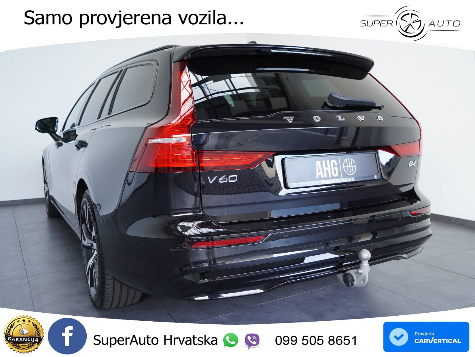Volvo V60 2.0 B4 Benzin DCT LED+GR SJED+ACC