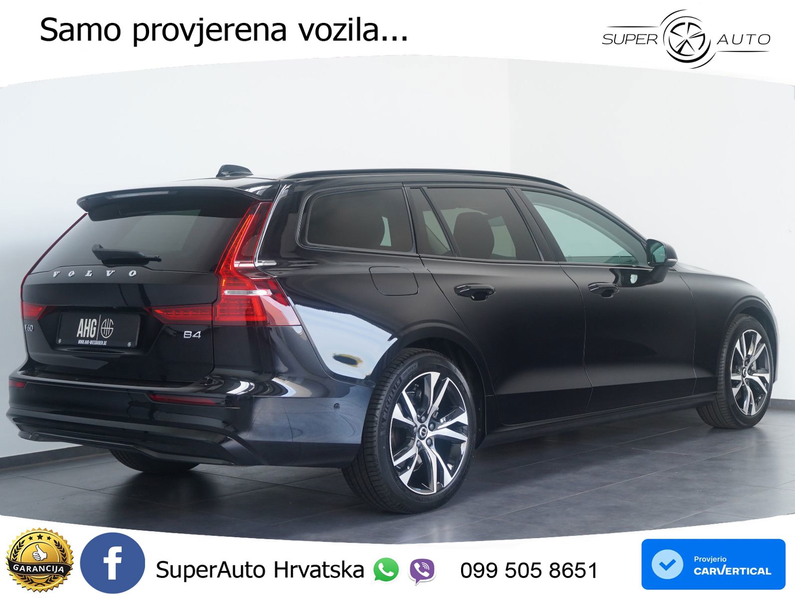 Volvo V60 2.0 B4 Benzin DCT LED+GR SJED+ACC