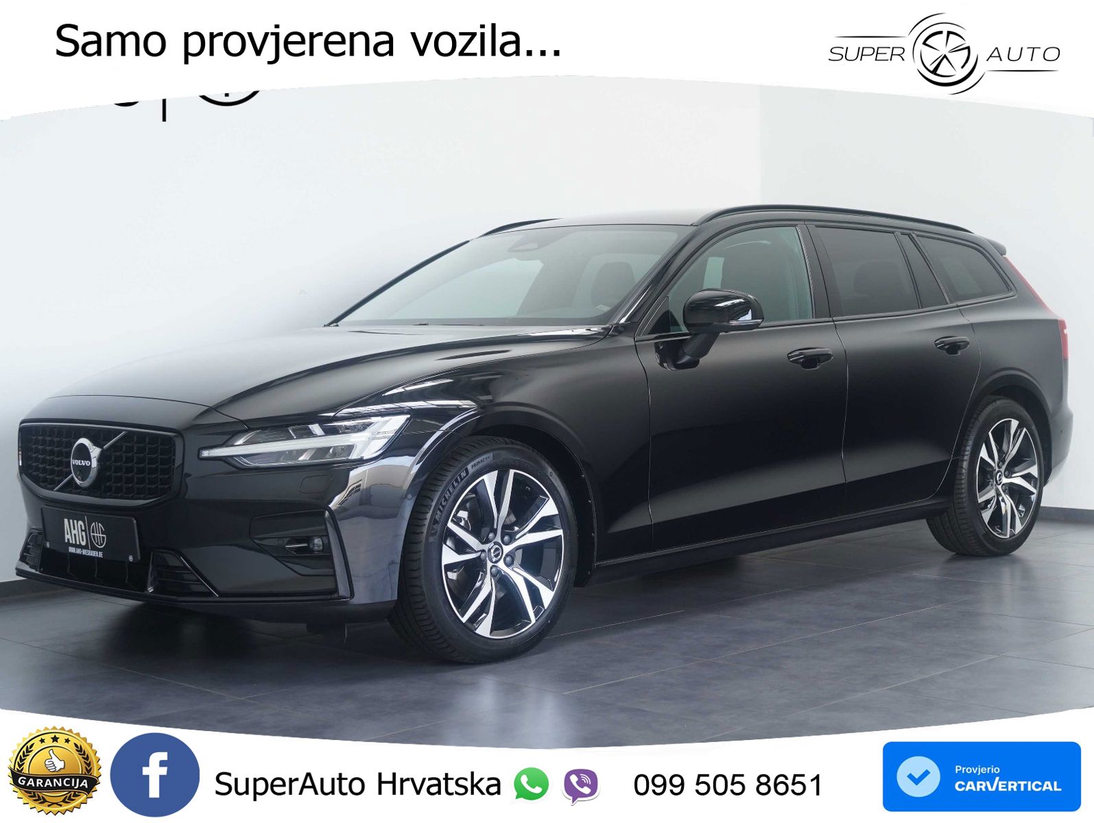 Volvo V60 2.0 B4 Benzin DCT LED+GR SJED+ACC