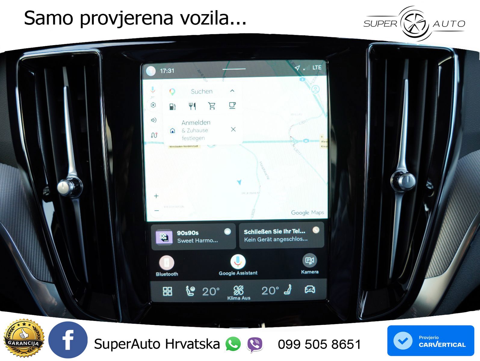 Volvo V60 2.0 B4 Benzin DCT LED+GR SJED+ACC