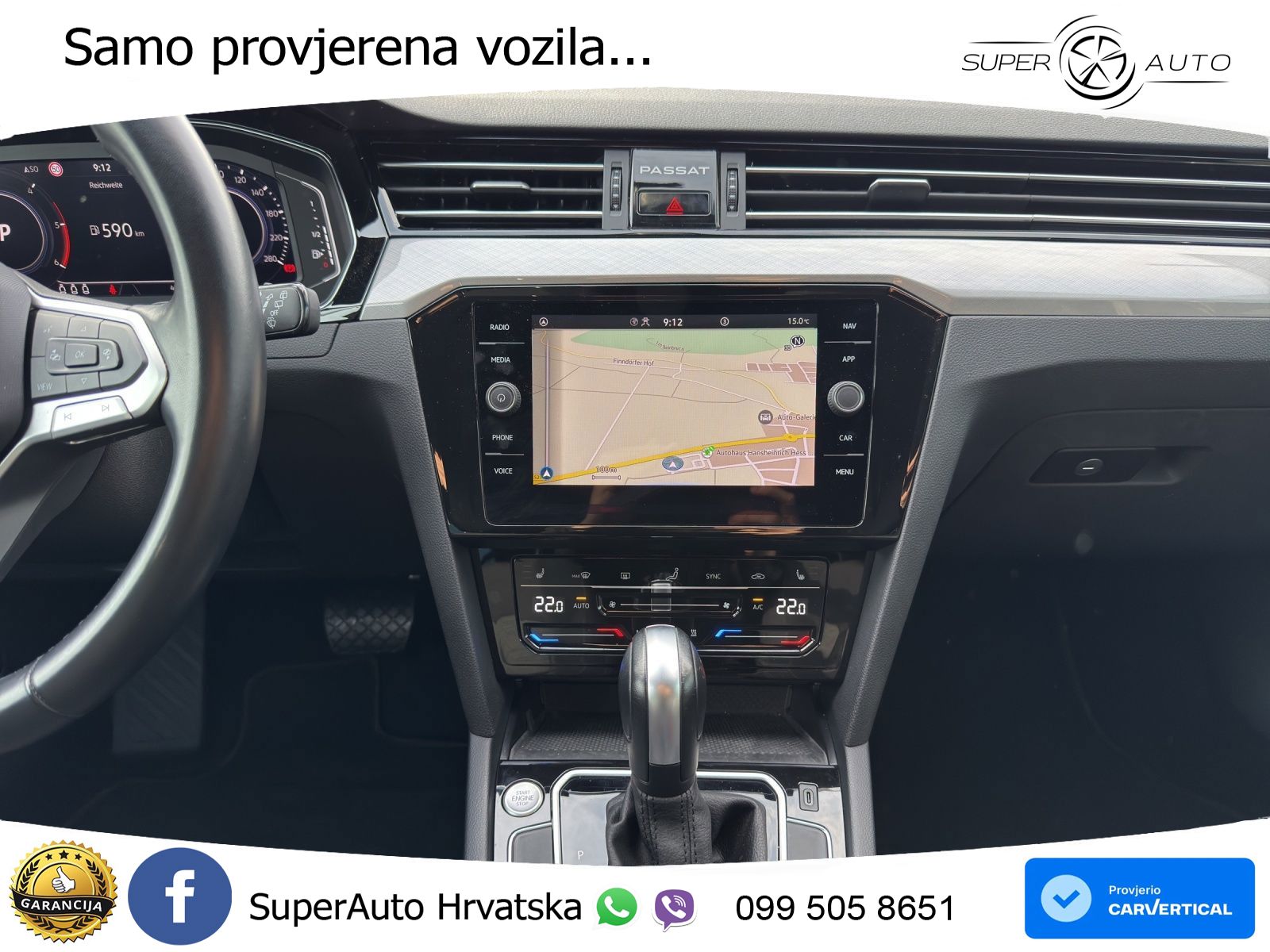 Volkswagen Passat Variant 2.0 TDI (122 KS) DSG Business LED+GR SJED+ACC