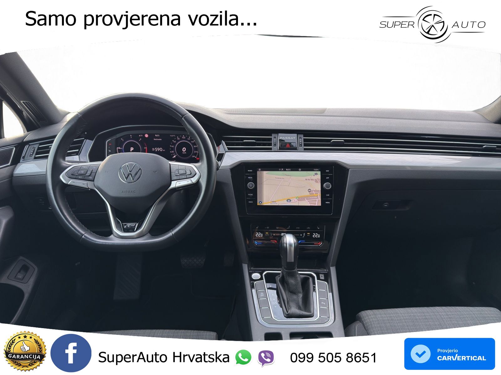 Volkswagen Passat Variant 2.0 TDI (122 KS) DSG Business LED+GR SJED+ACC