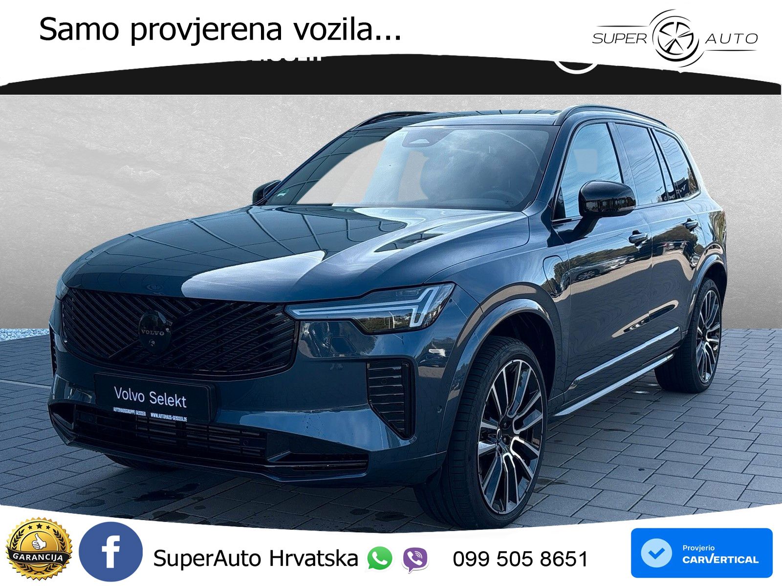 Volvo XC90 2.0 T8 AWD Automatic LED+GR SJED+ACC