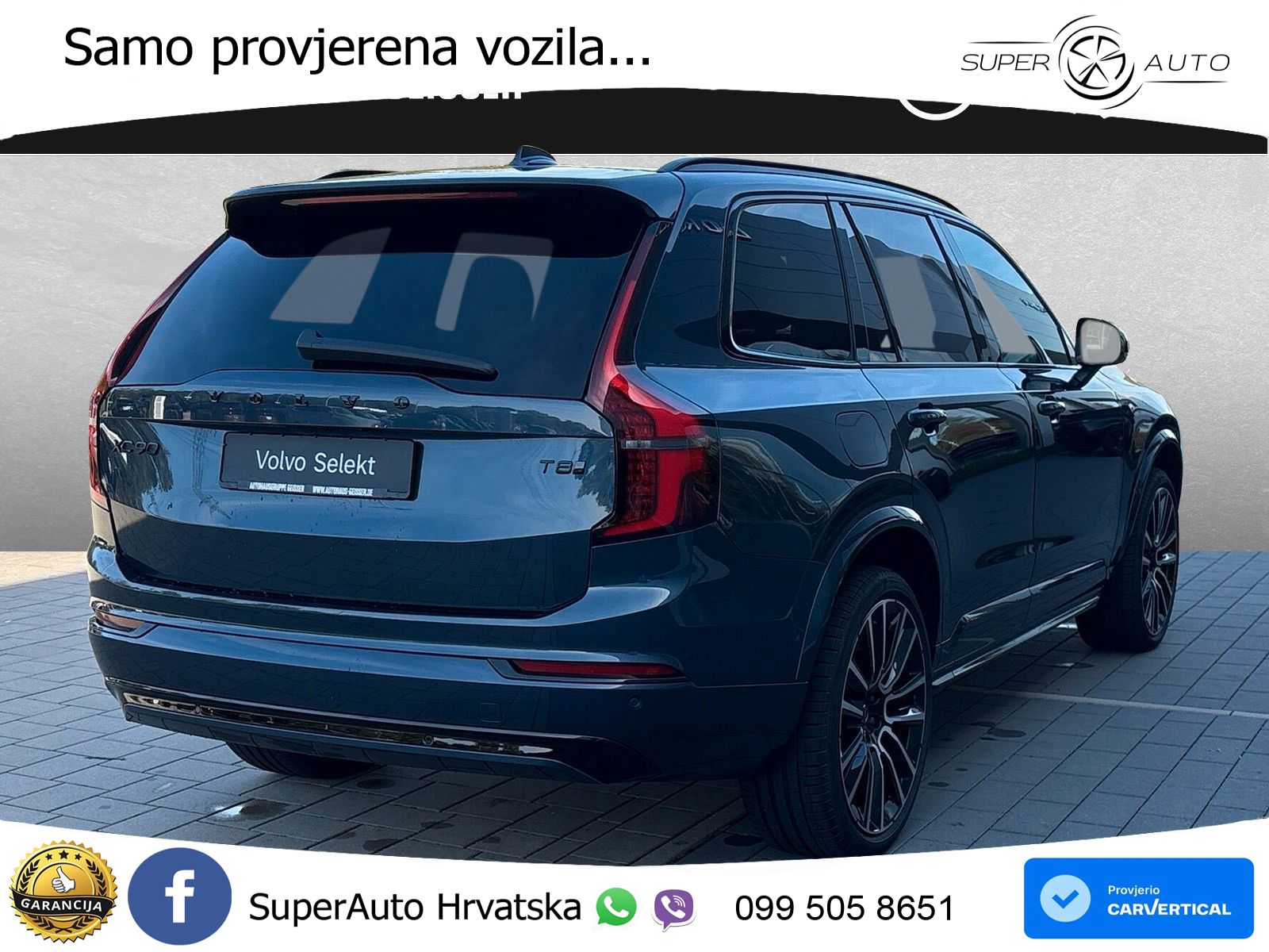 Volvo XC90 2.0 T8 AWD Automatic LED+GR SJED+ACC
