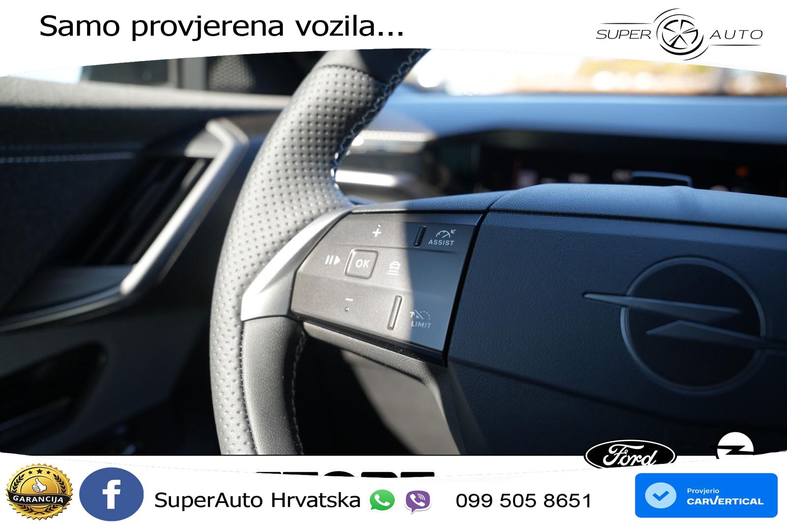Opel Grandland 1.2 Turbo (145 KS) Hybrid eDCT GS LED+GR SJED+ACC