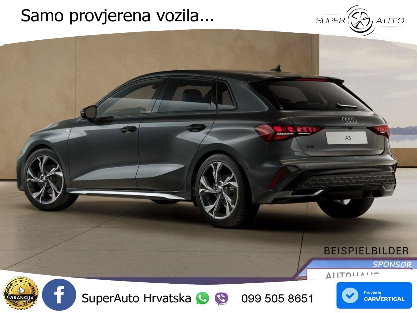 Audi A3 40 TFSI (204 KS) quattro S tronic S line LED+GR SJED+ACC