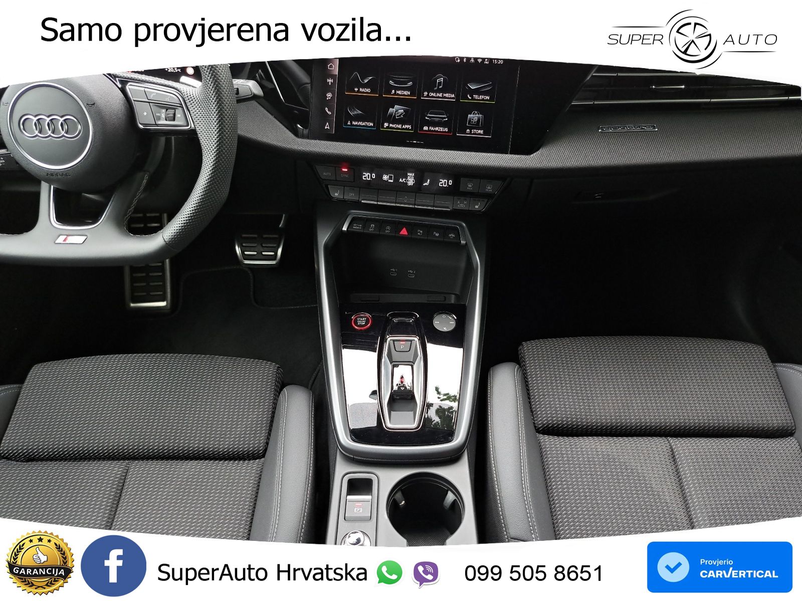 Audi S3 2.0 TFSI (333 KS) quattro S tronic LED+GR SJED+ACC