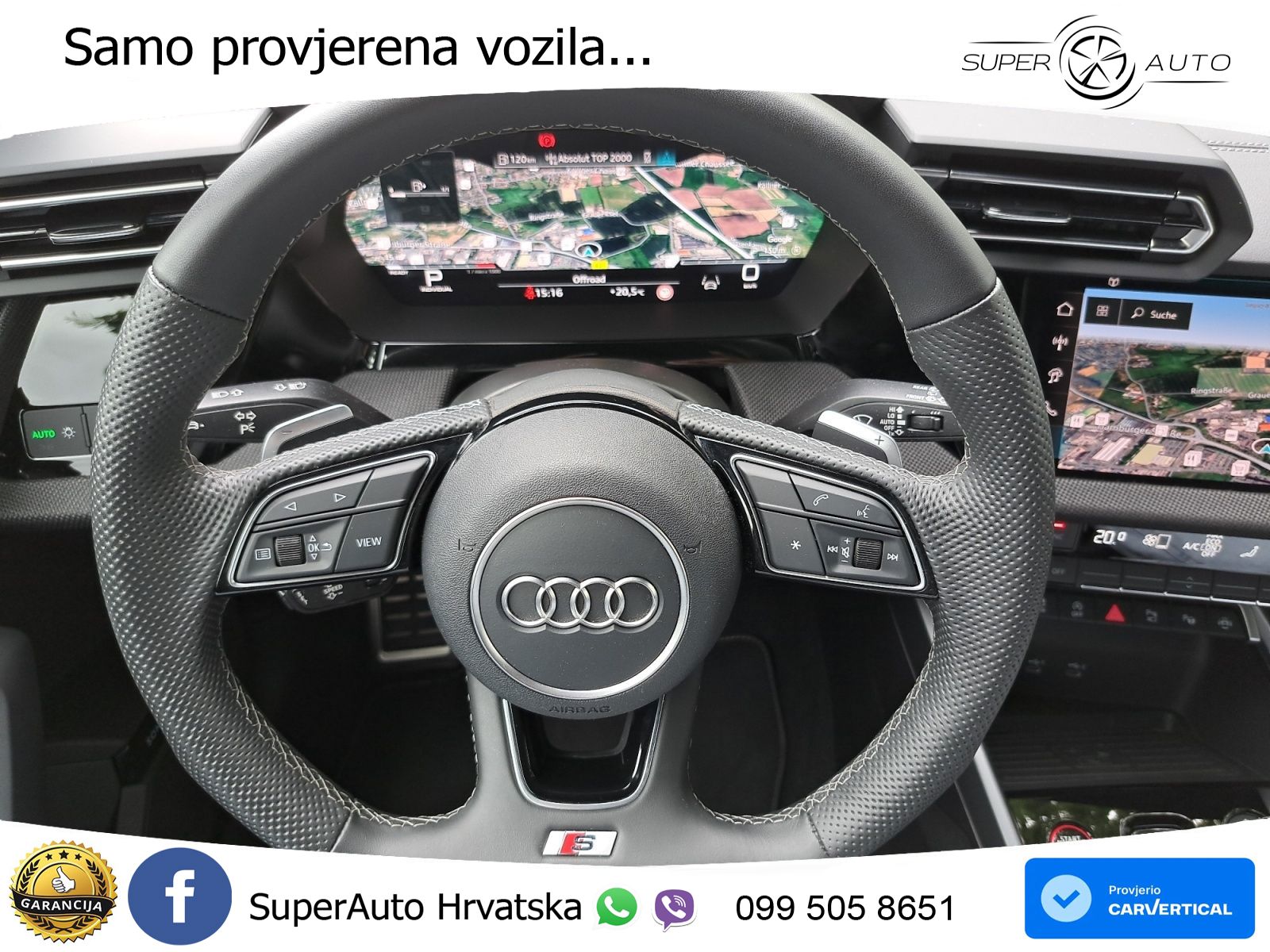 Audi S3 2.0 TFSI (333 KS) quattro S tronic LED+GR SJED+ACC