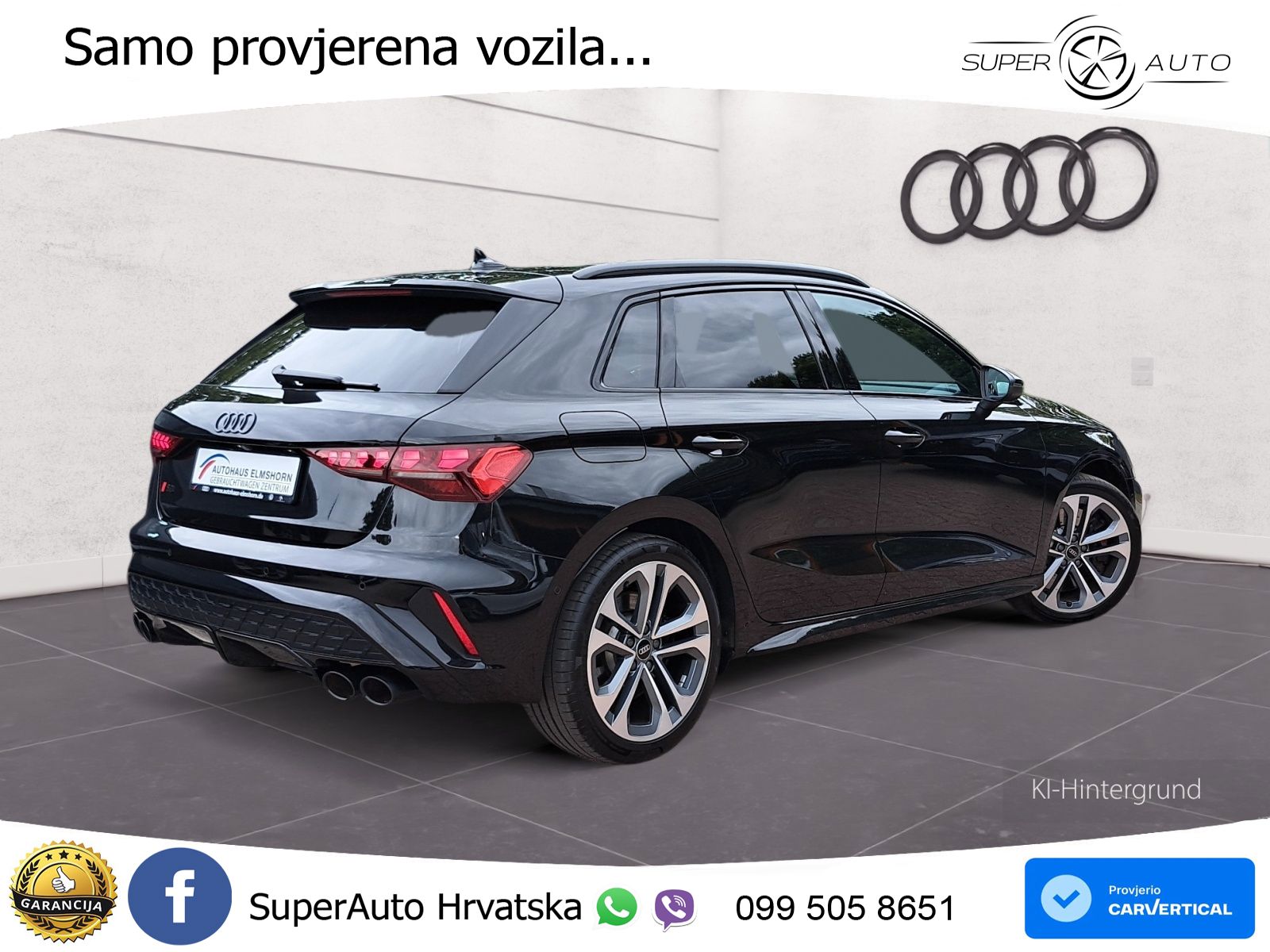 Audi S3 2.0 TFSI (333 KS) quattro S tronic LED+GR SJED+ACC