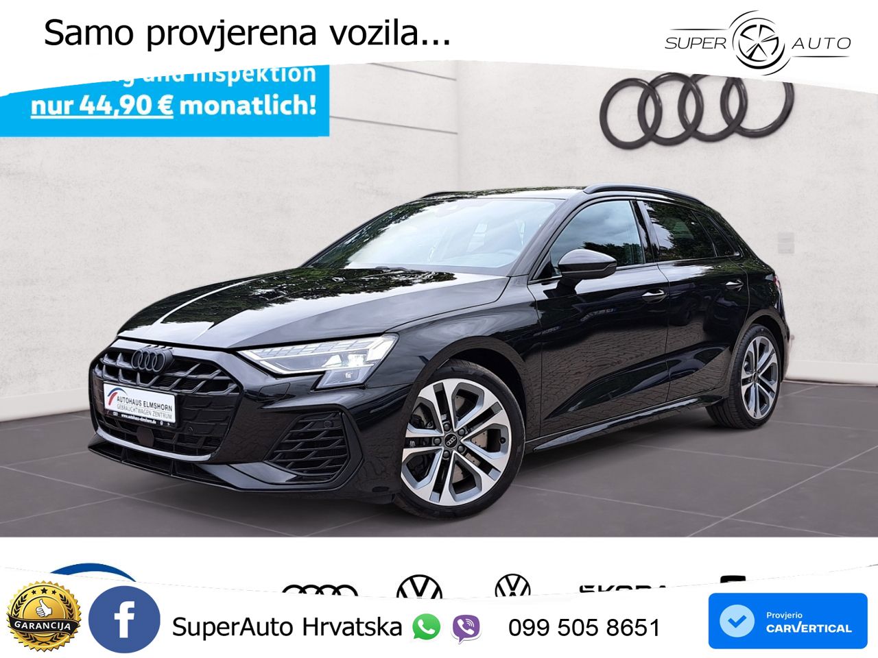 Audi S3 2.0 TFSI (333 KS) quattro S tronic LED+GR SJED+ACC