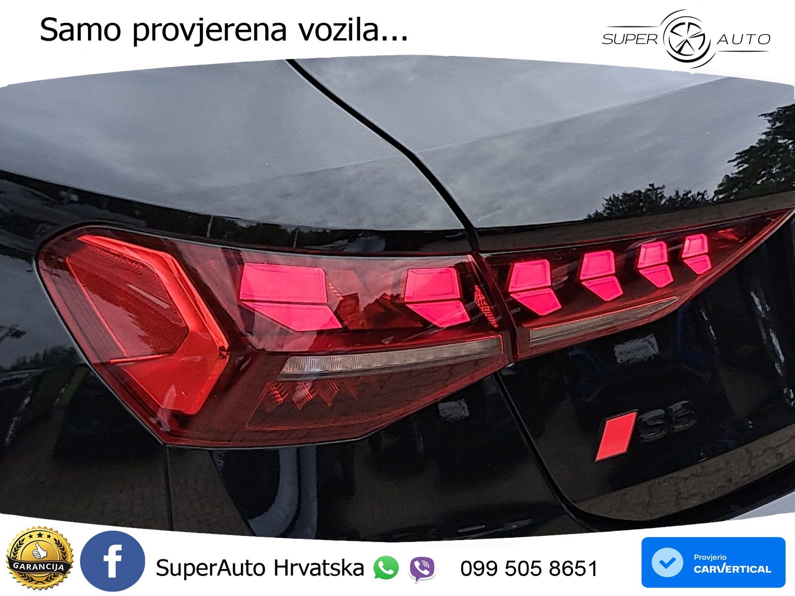 Audi S3 2.0 TFSI (333 KS) quattro S tronic LED+GR SJED+ACC