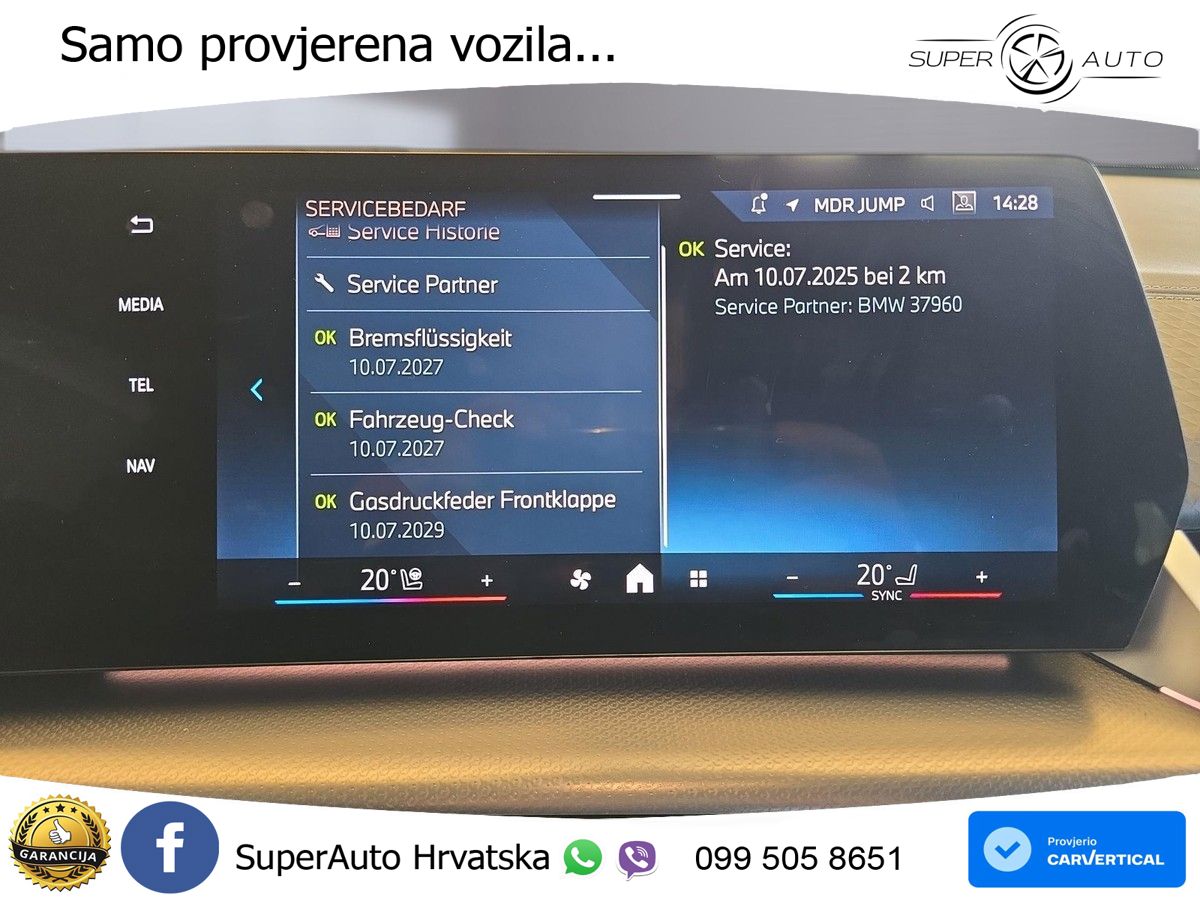 BMW iX2 66.5 kWh (204 KS) eDrive20