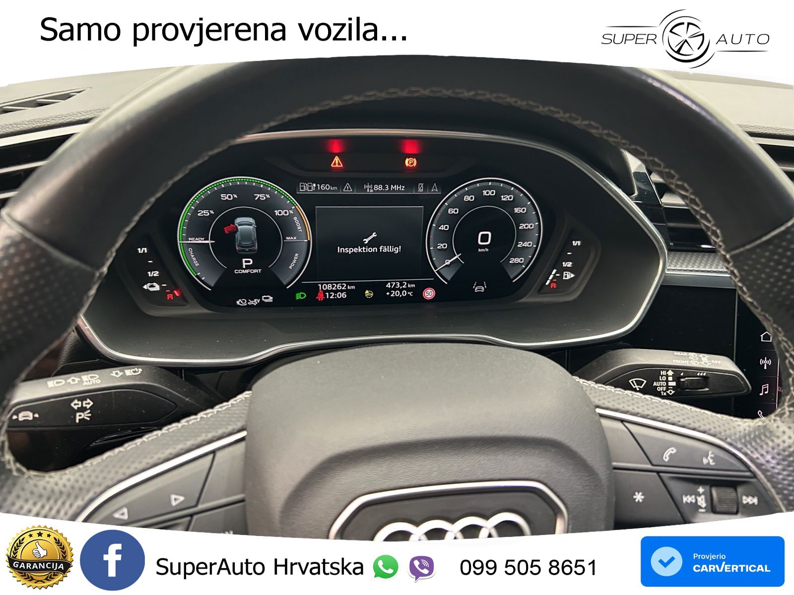 Audi Q3 45 TFSIe (245 KS) S tronic S line LED+GR SJED+ACC