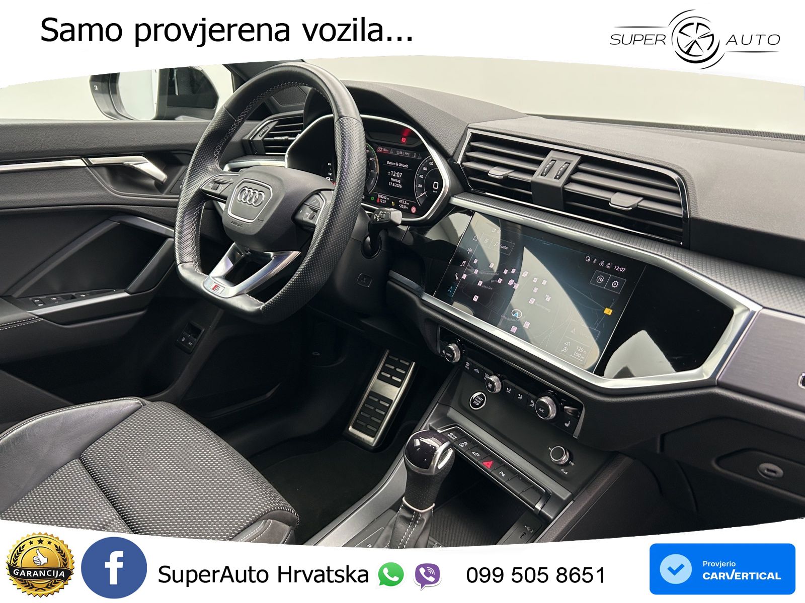 Audi Q3 45 TFSIe (245 KS) S tronic S line LED+GR SJED+ACC