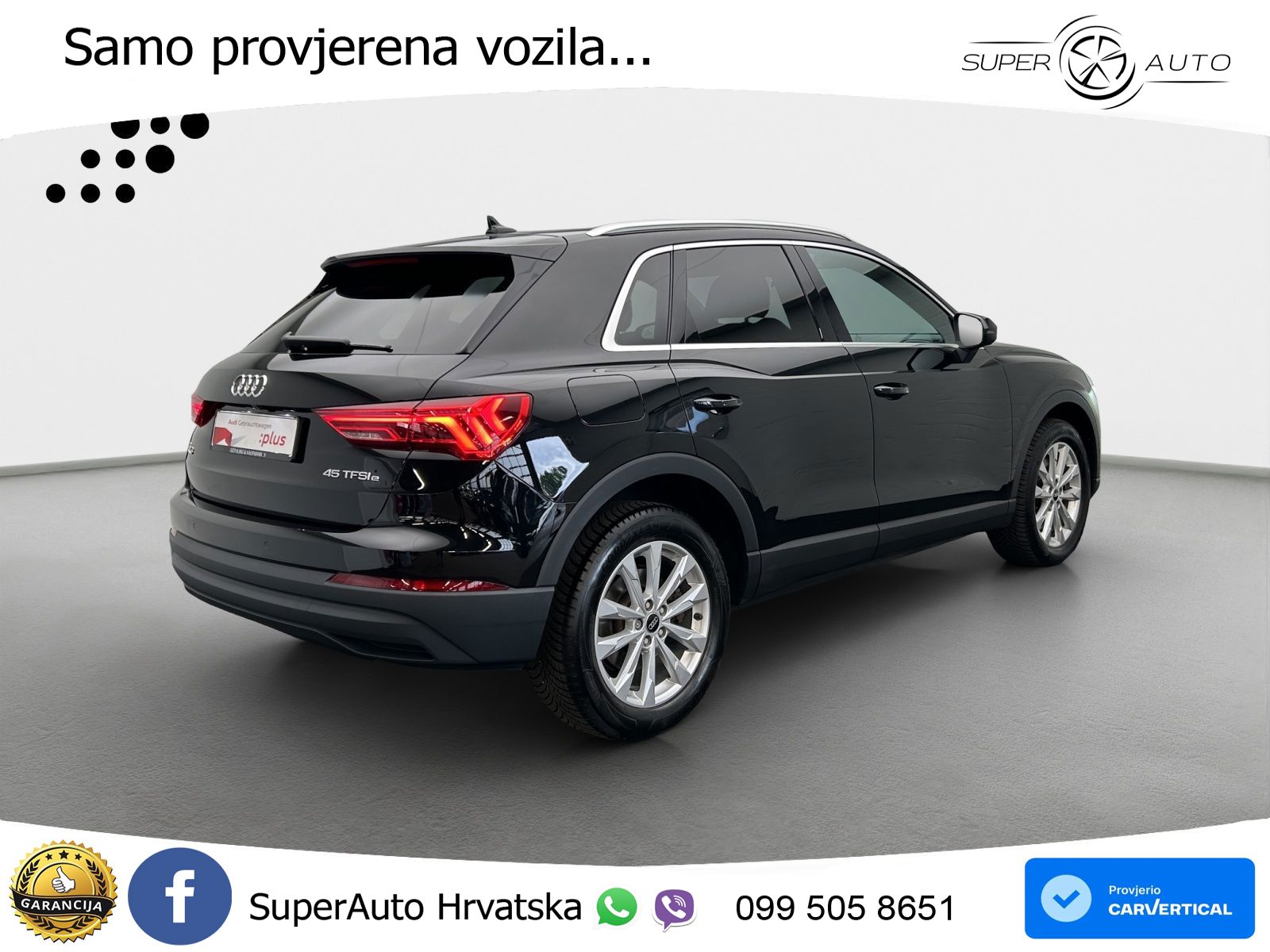 Audi Q3 45 TFSIe (245 KS) S tronic S line LED+GR SJED+ACC