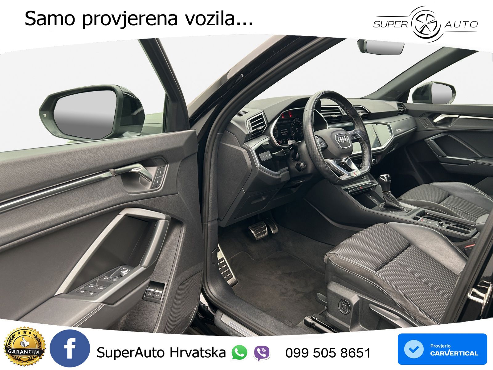 Audi Q3 45 TFSIe (245 KS) S tronic S line LED+GR SJED+ACC