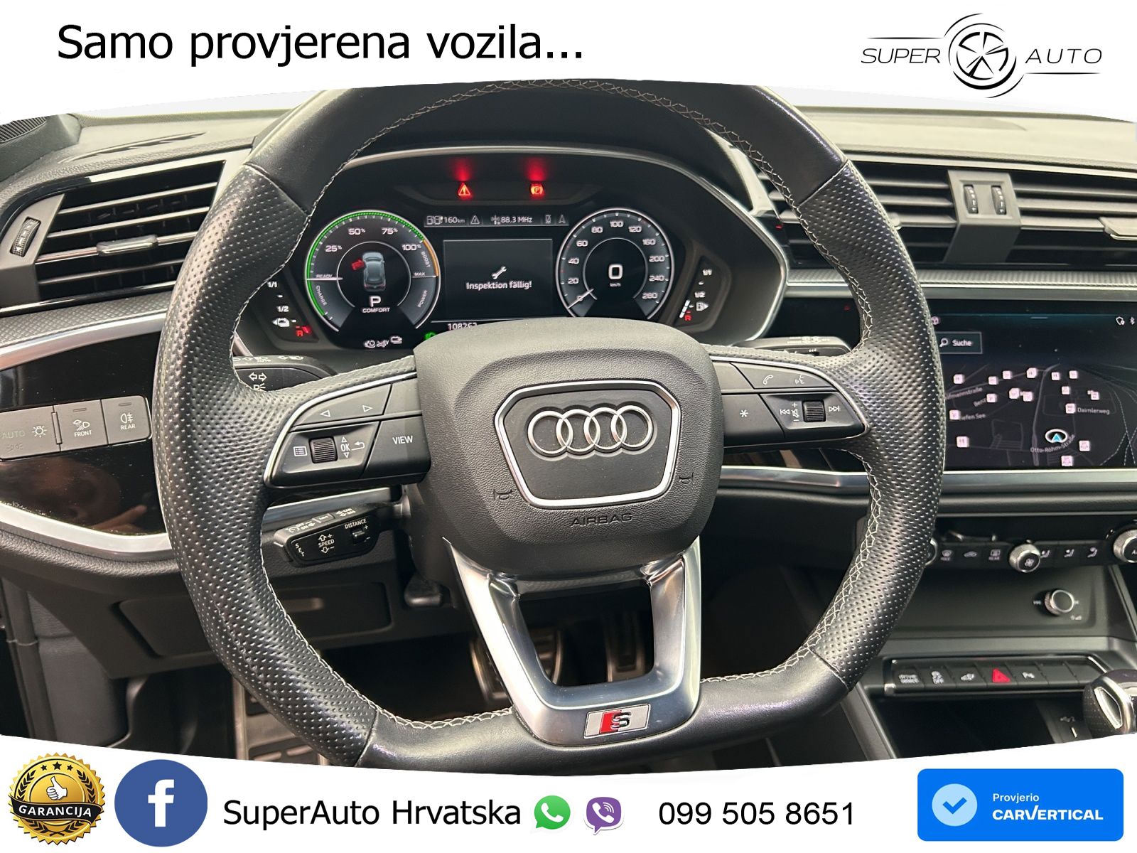 Audi Q3 45 TFSIe (245 KS) S tronic S line LED+GR SJED+ACC