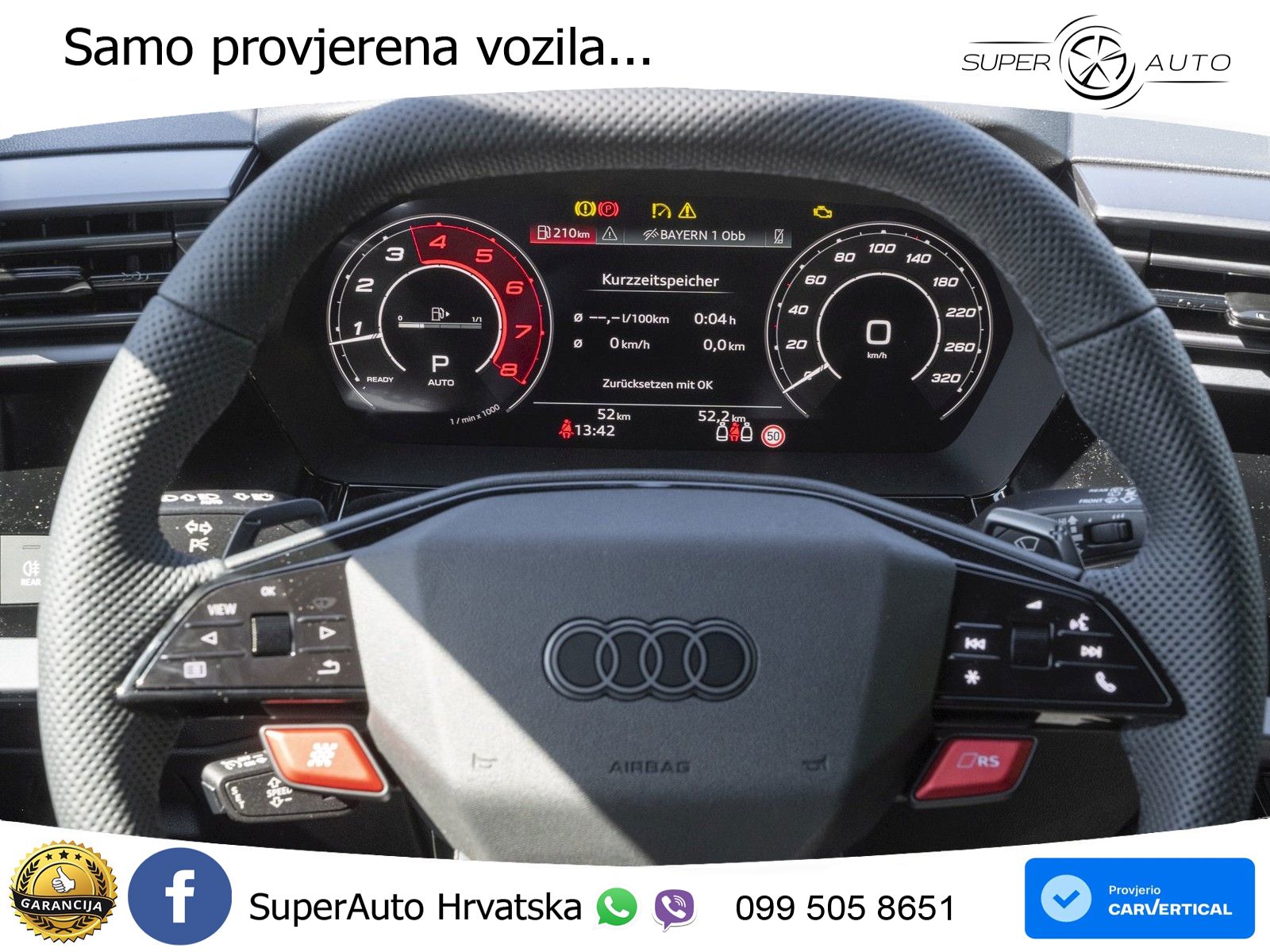 Audi RS3 Sportback 2.5 TFSI (400 KS) quattro S tronic LED+GR SJED+ACC