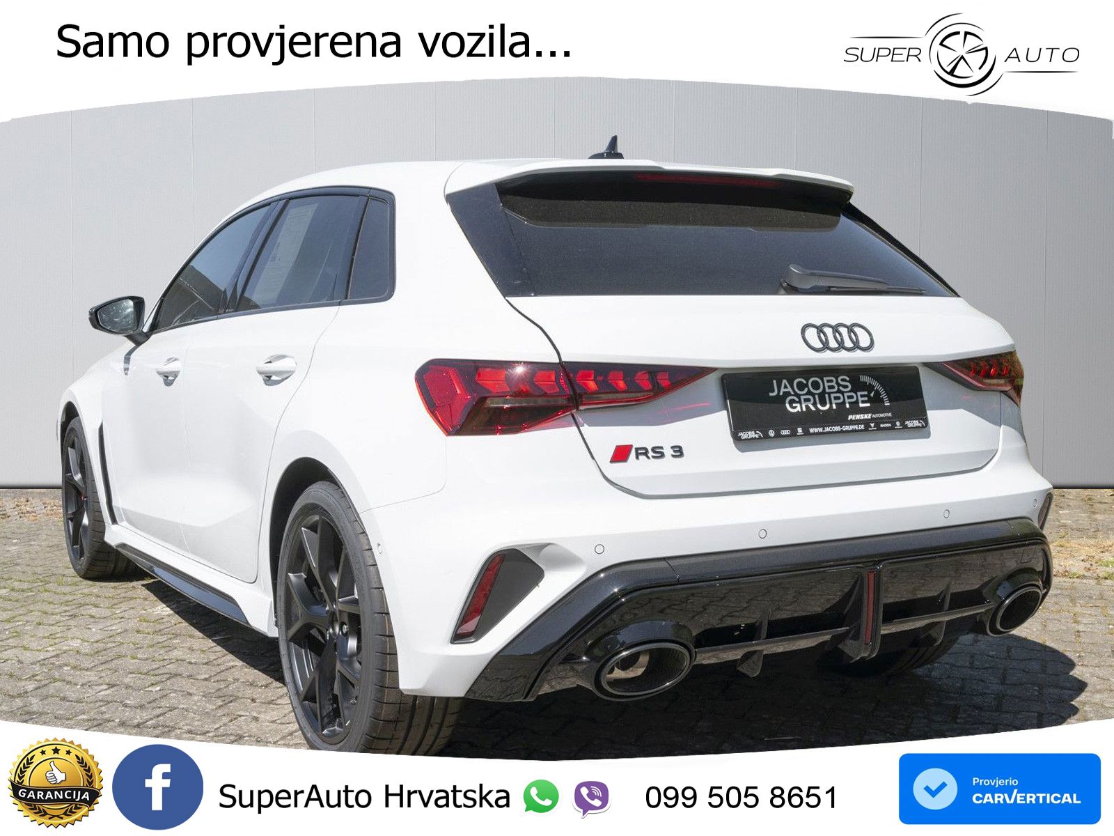 Audi RS3 Sportback 2.5 TFSI (400 KS) quattro S tronic LED+GR SJED+ACC