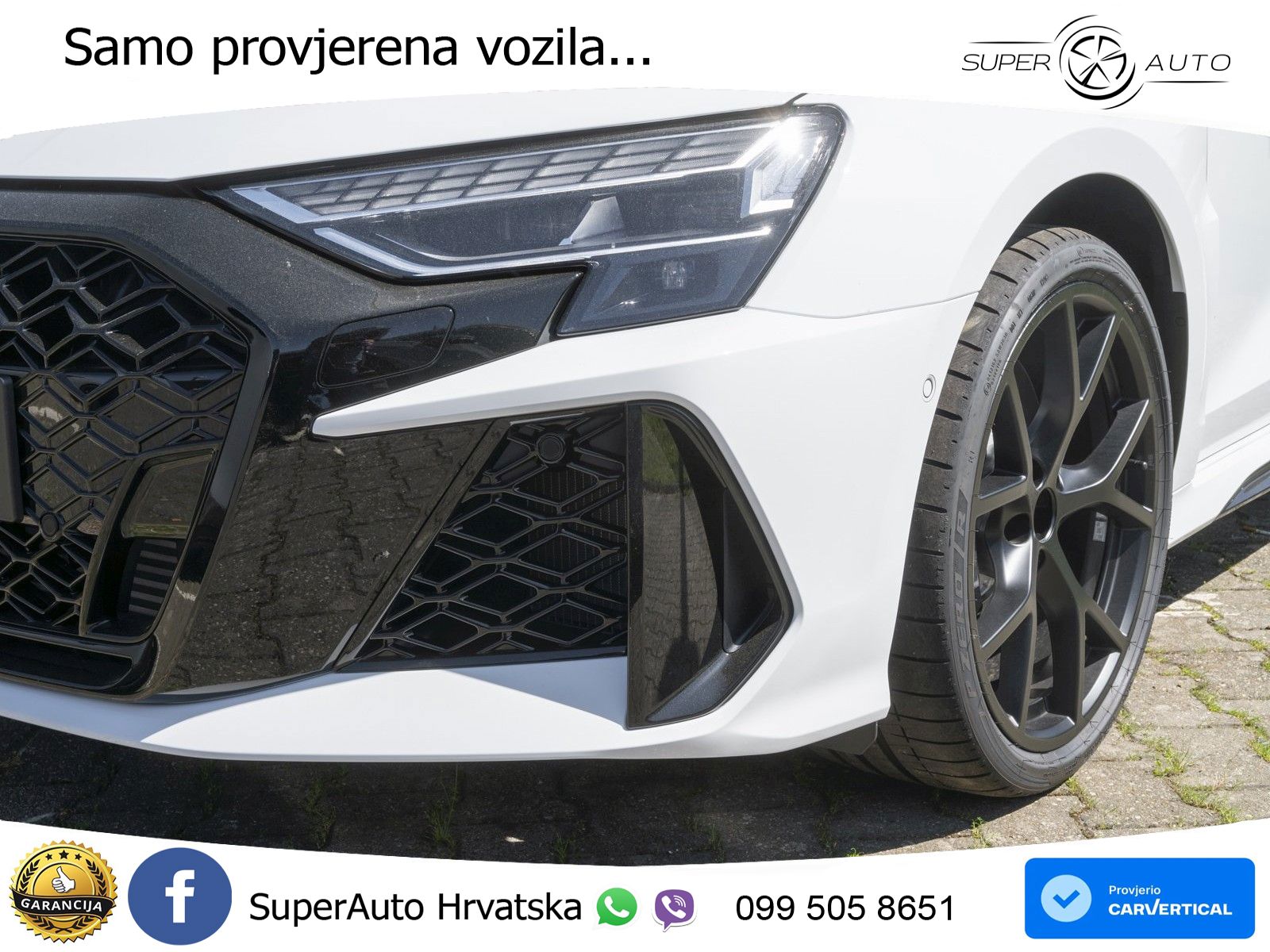 Audi RS3 Sportback 2.5 TFSI (400 KS) quattro S tronic LED+GR SJED+ACC