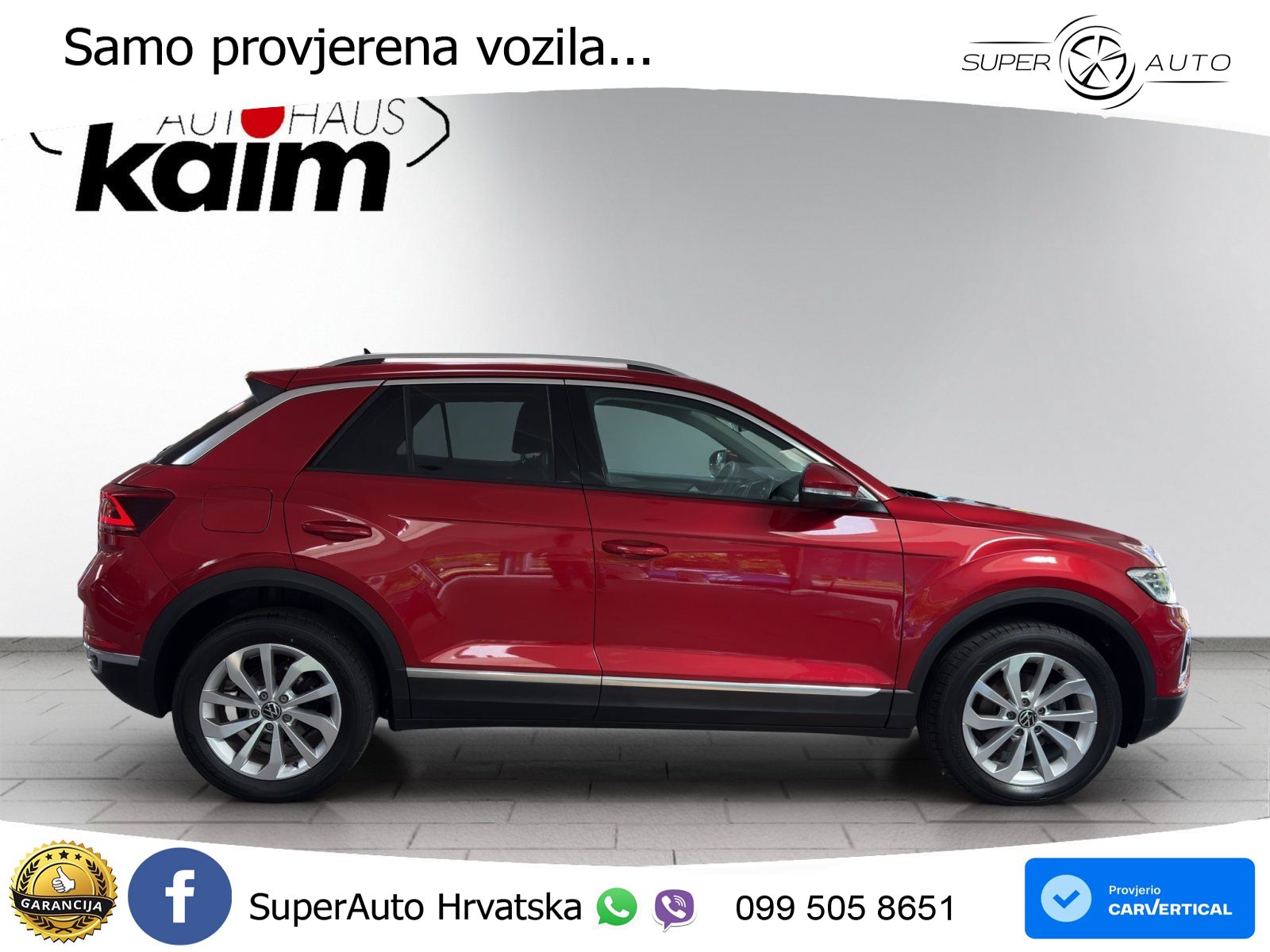 Volkswagen T-Roc 1.5 TSI (150 KS) DSG MATRIX+GR SJED+KAM