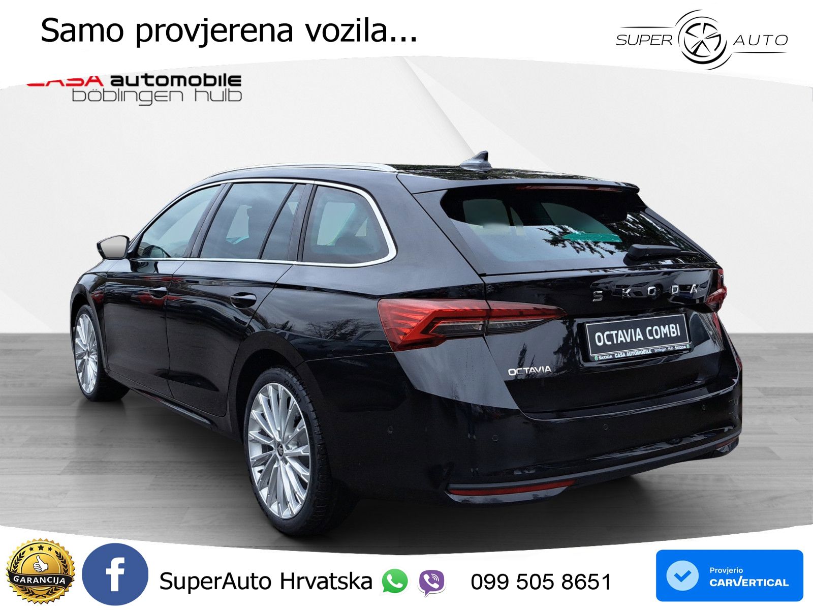 Škoda Octavia Combi 2.0 TDI (150 KS) DSG LED+GR SJED+ACC
