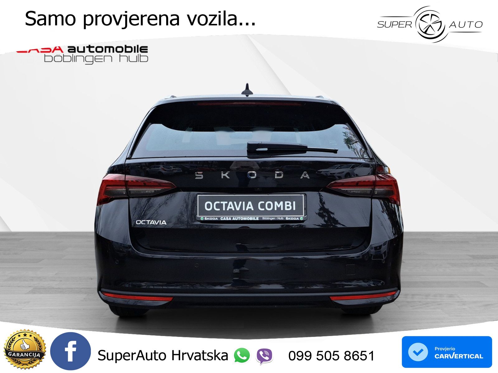 Škoda Octavia Combi 2.0 TDI (150 KS) DSG LED+GR SJED+ACC