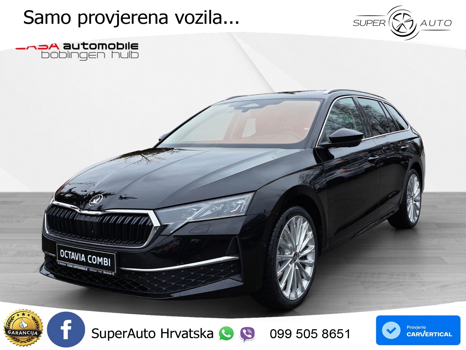 Škoda Octavia Combi 2.0 TDI (150 KS) DSG LED+GR SJED+ACC