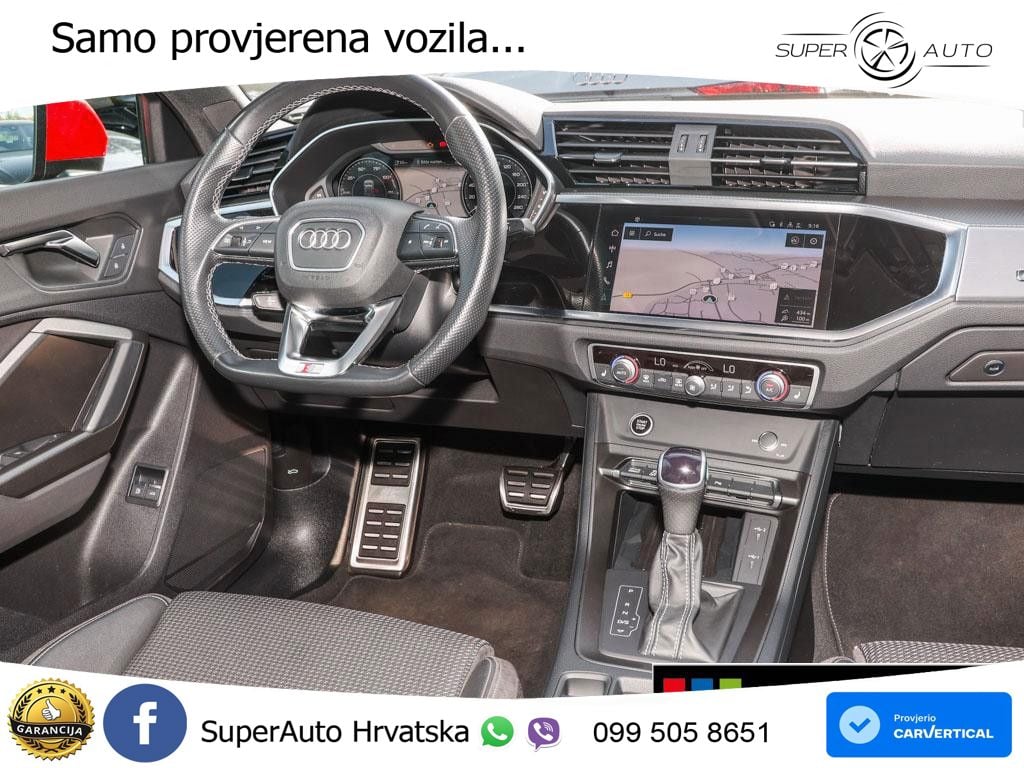 Audi Q3 45 TFSIe (245 KS) S tronic S line LED+GR SJED+ACC