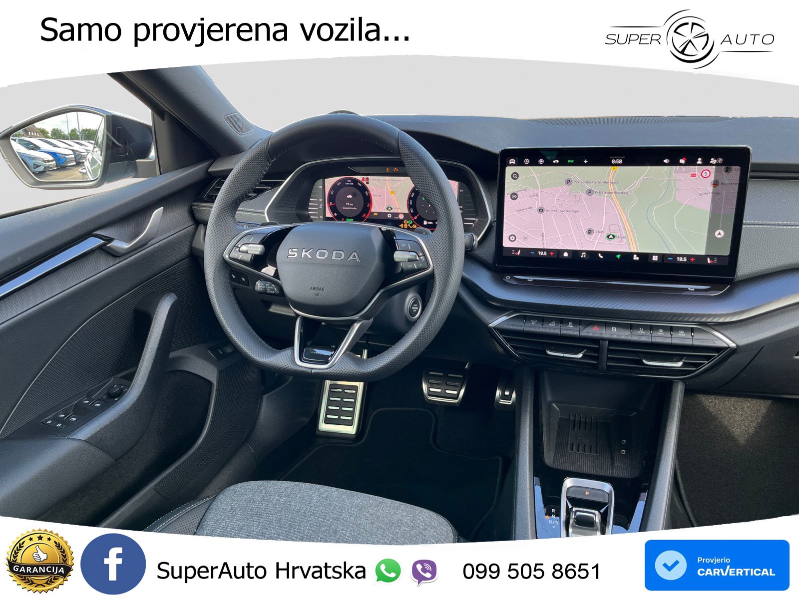 Škoda Octavia Combi 1.5 TSI (150 KS) DSG SportLine LED+GR SJED+ACC