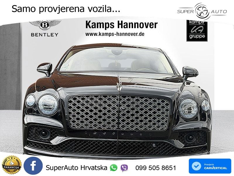 Bentley Flying Spur III 6.0 W12 (635 KS) AWD Automatic ZRAČNI+ACC+GR SJED+KAM+PANO