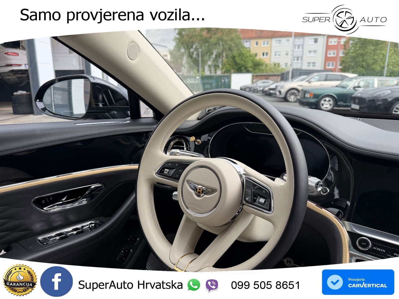 Bentley Flying Spur III 6.0 W12 (635 KS) AWD Automatic ZRAČNI+ACC+GR SJED+KAM+PANO