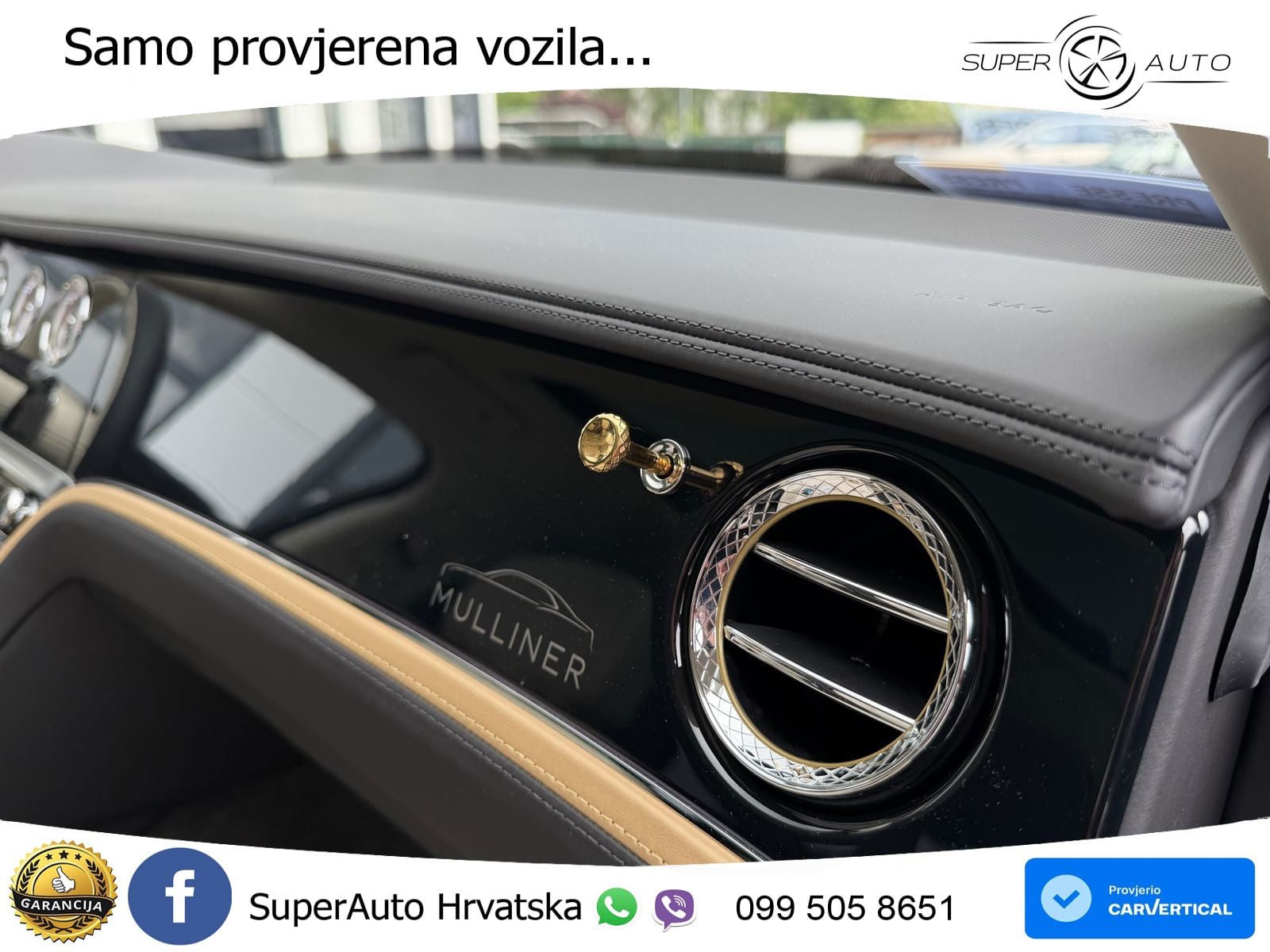 Bentley Flying Spur III 6.0 W12 (635 KS) AWD Automatic ZRAČNI+ACC+GR SJED+KAM+PANO