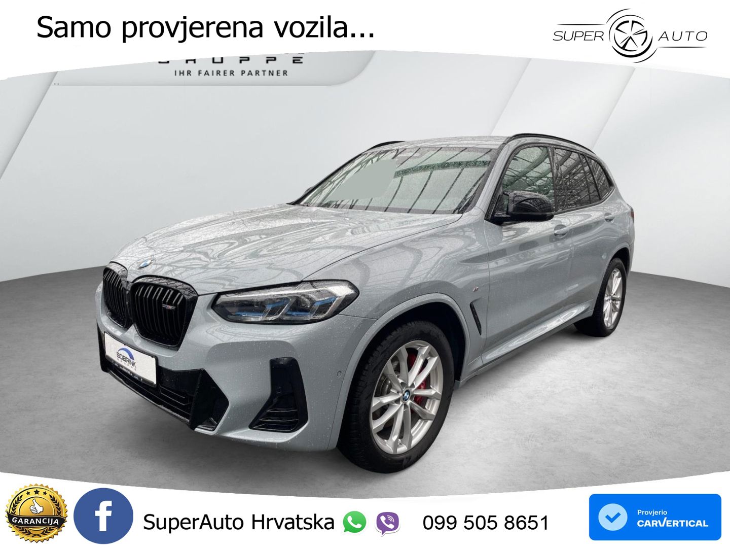 BMW X3 M40d xDrive Steptronic LED+GR SJED+ACC