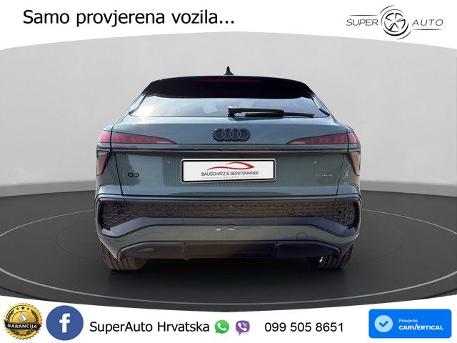 Audi Q3 III Sportback 2.0 TFSI (204 KS) quattro S tronic LED+GR SJED+ACC