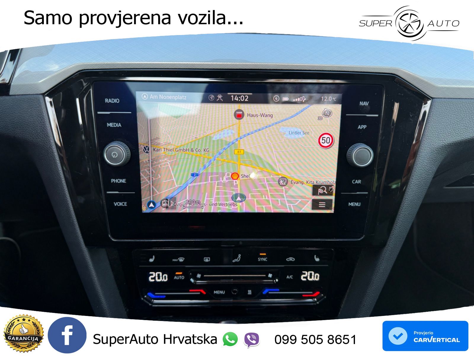 Volkswagen Passat Variant 2.0 TDI (150 KS) DSG Business LED+GR SJED+ACC