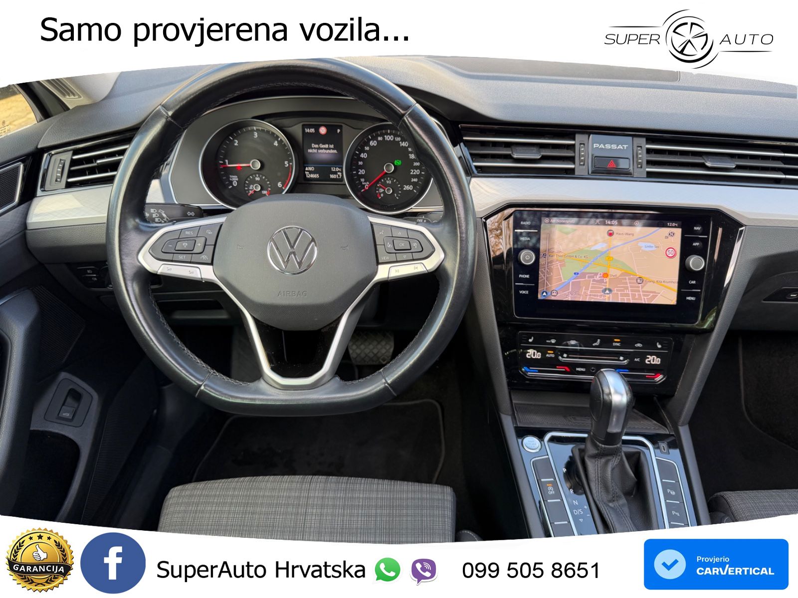 Volkswagen Passat Variant 2.0 TDI (150 KS) DSG Business LED+GR SJED+ACC