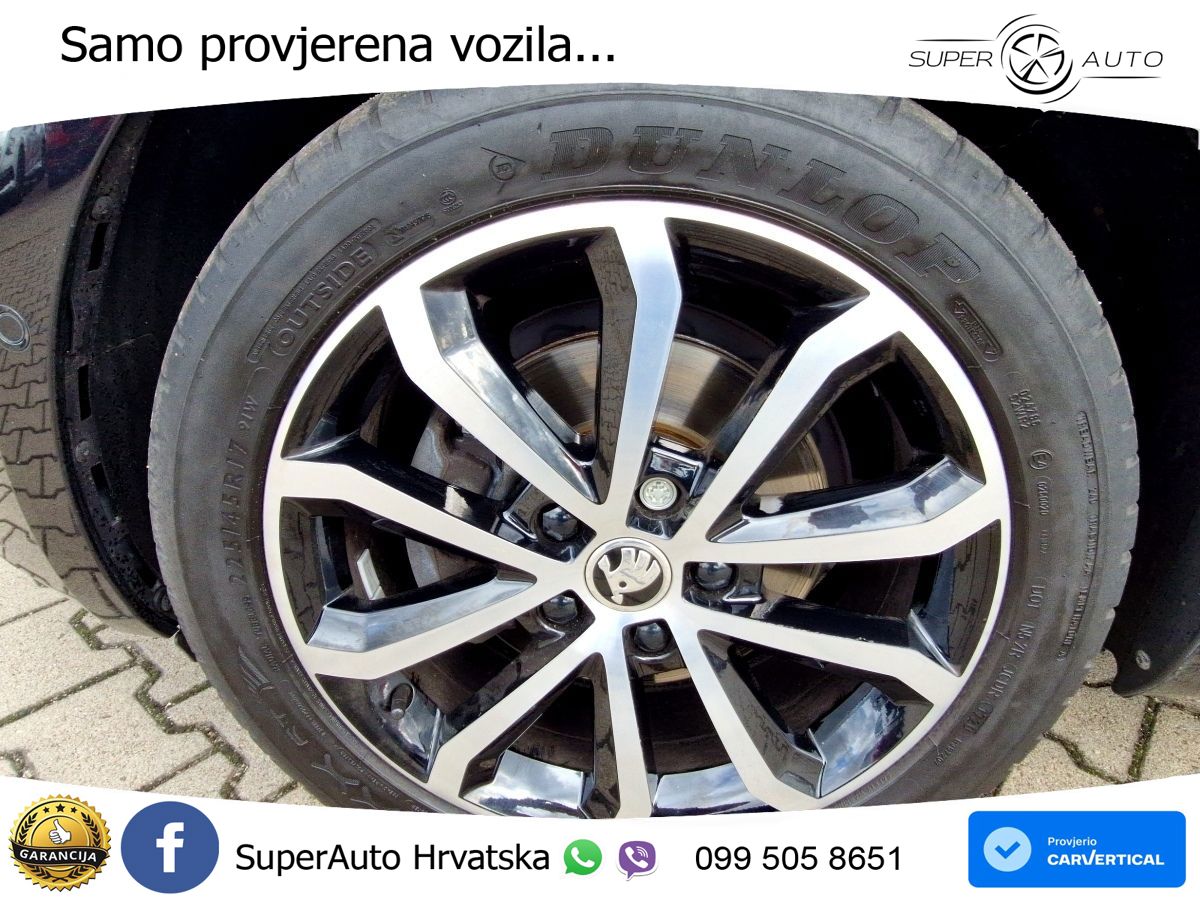 Škoda Octavia Combi 2.0 TDI (150 KS) DSG LED+GR SJED+ACC