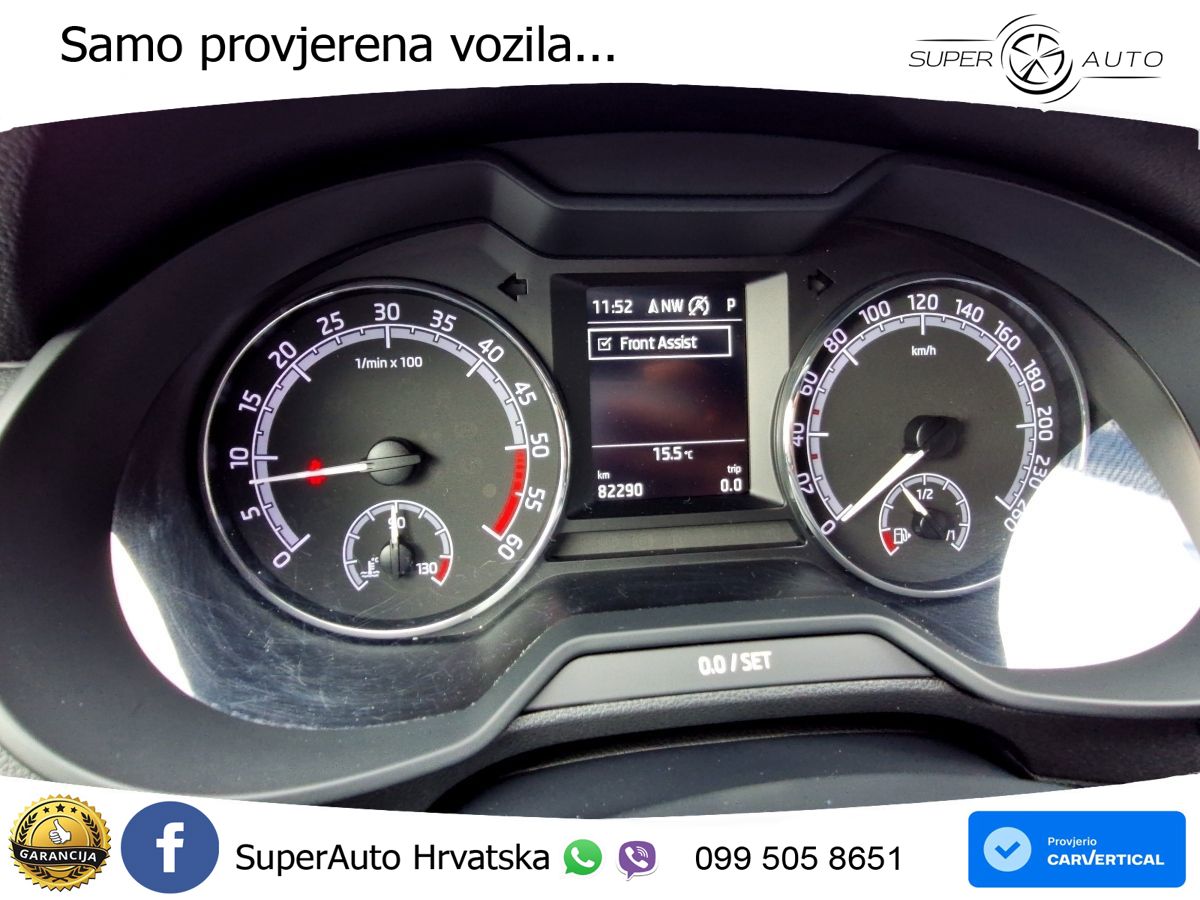 Škoda Octavia Combi 2.0 TDI (150 KS) DSG LED+GR SJED+ACC