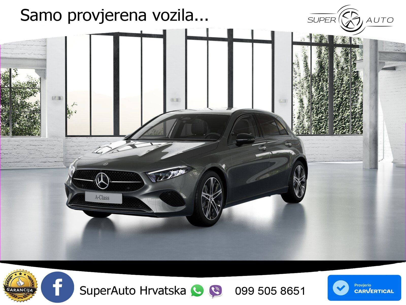 Mercedes-Benz A 200 7G-DCT LED+GR SJED+ACC