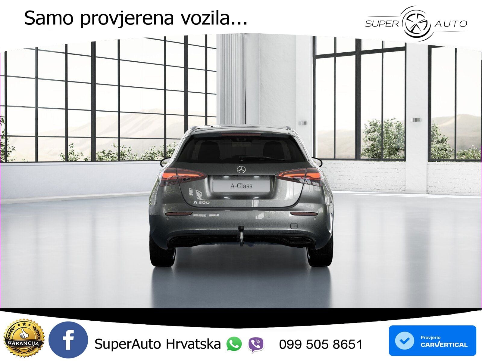 Mercedes-Benz A 200 7G-DCT LED+GR SJED+ACC