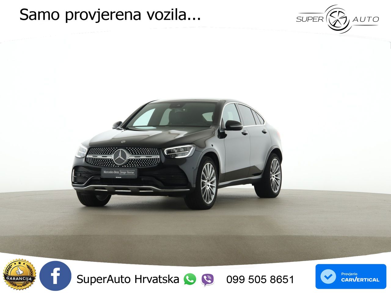 Mercedes GLC Coupe 220d (194 KS) 4MATIC G-TRONIC AMG LED+GR SJED+ACC